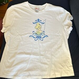 Brand New Women’s T Shirt Disney Tinkerbell Size XL
